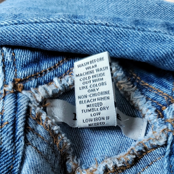 Refuge Distressed Long Overalls Size S - Picture 14 of 14